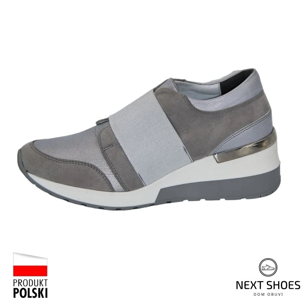 Women's gray shoes Steizer (Poland) model 4685